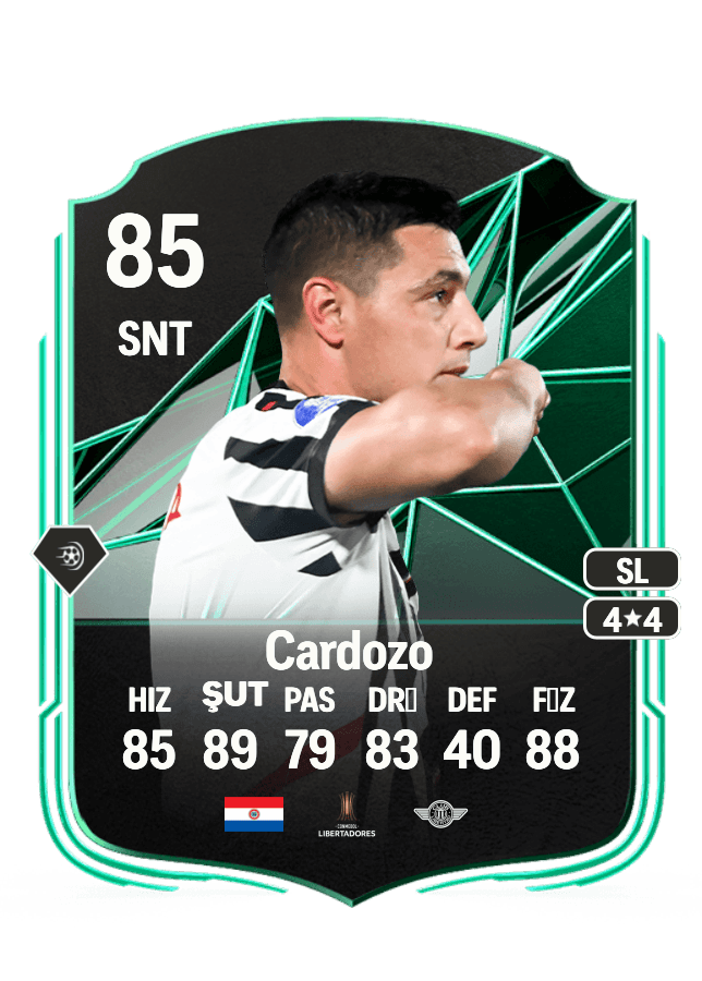 Óscar Cardozo card