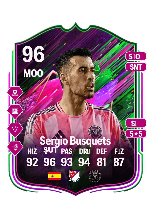 Sergio Busquets card