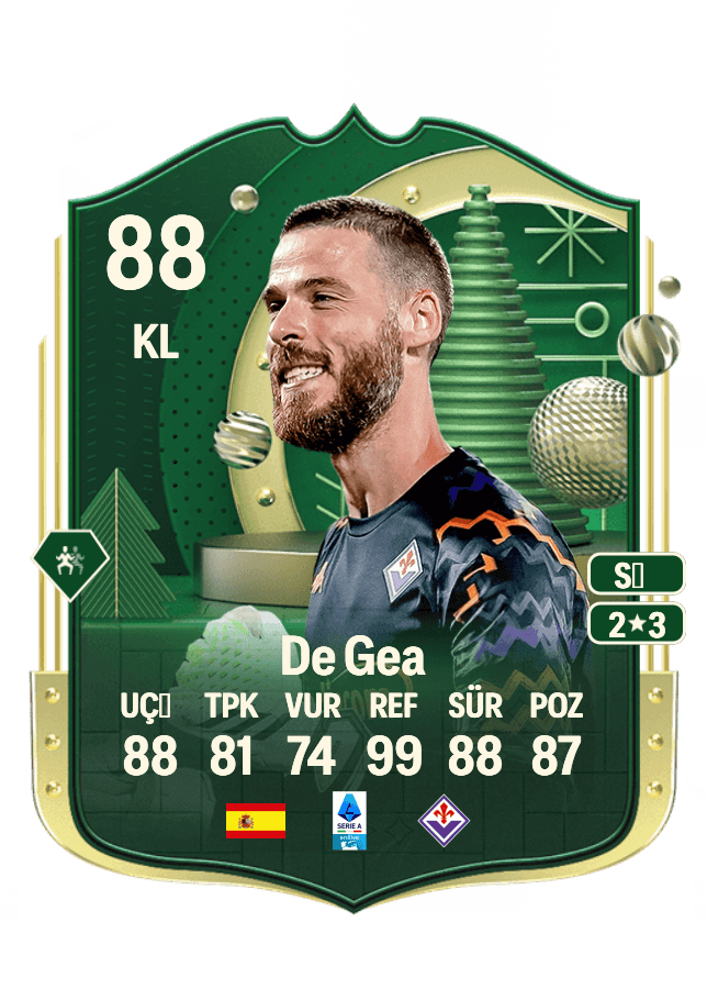 De Gea card