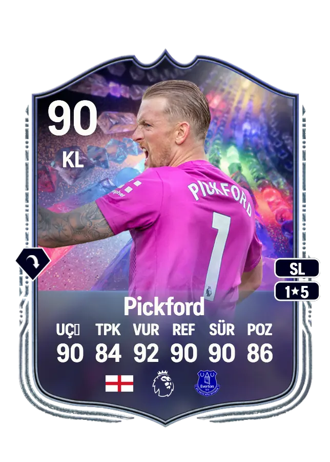 Jordan Pickford card