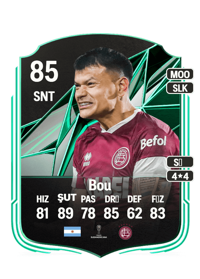 Walter Bou card