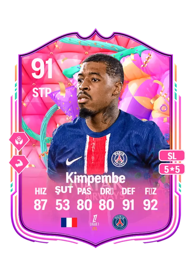 Presnel Kimpembe card