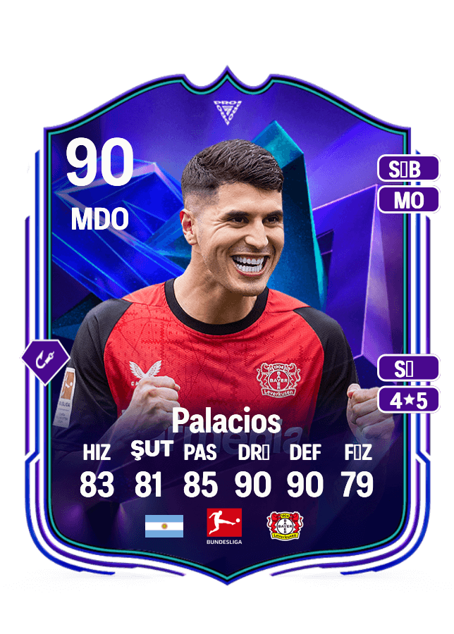Exequiel Palacios card