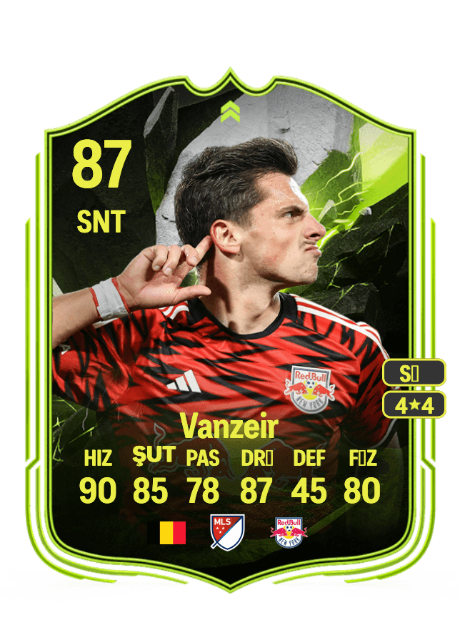 Dante Vanzeir card