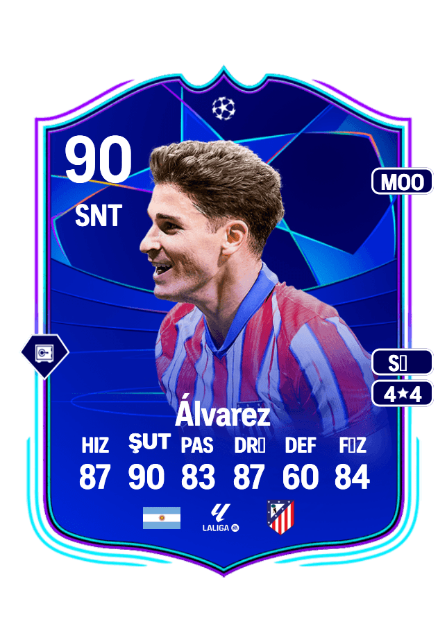 Julián Álvarez card