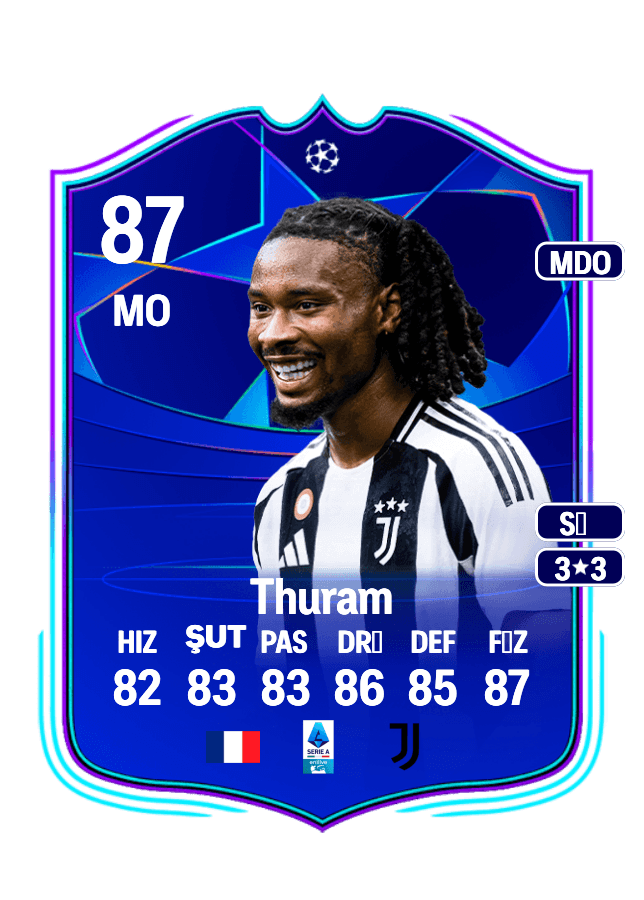 Khéphren Thuram card