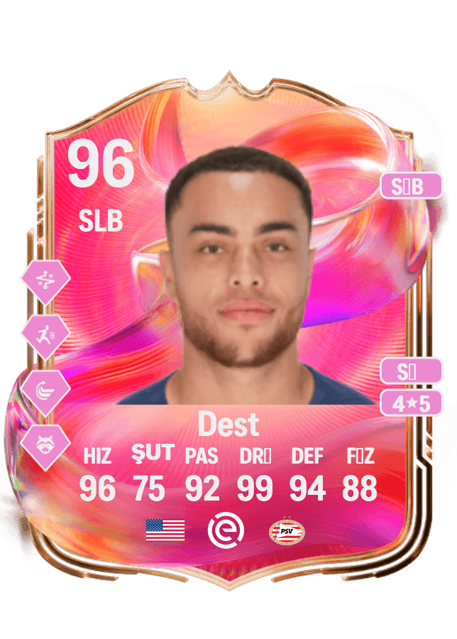 Sergiño Dest card
