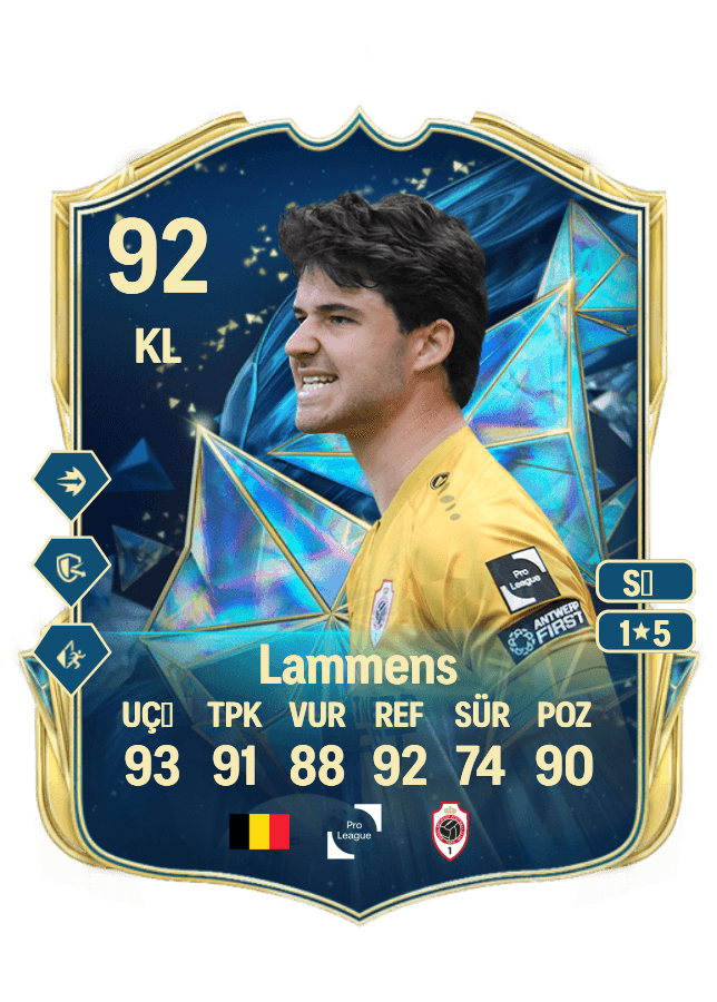 Senne Lammens card
