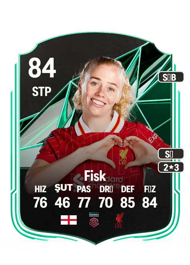 Grace Fisk card