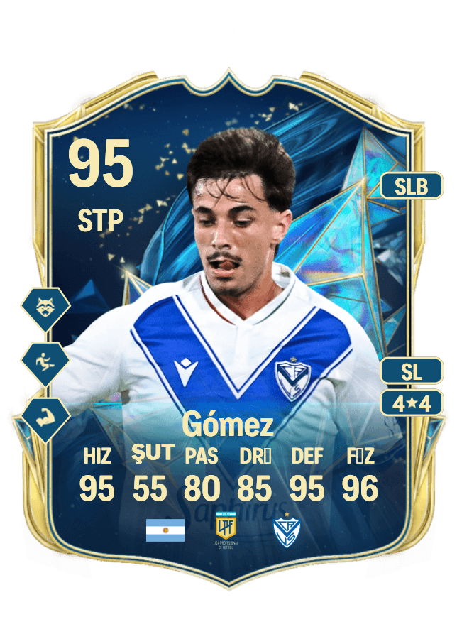 Valentín Gómez card