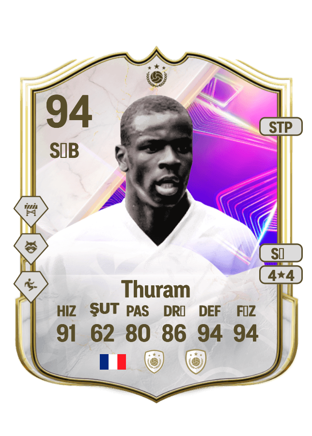 Lilian Thuram card