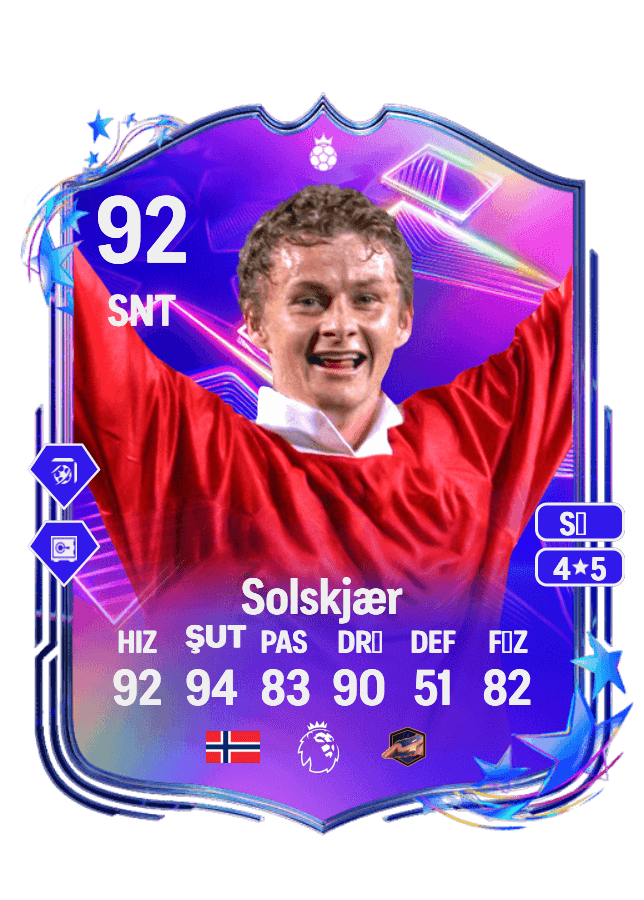Ole Gunnar Solskjær card