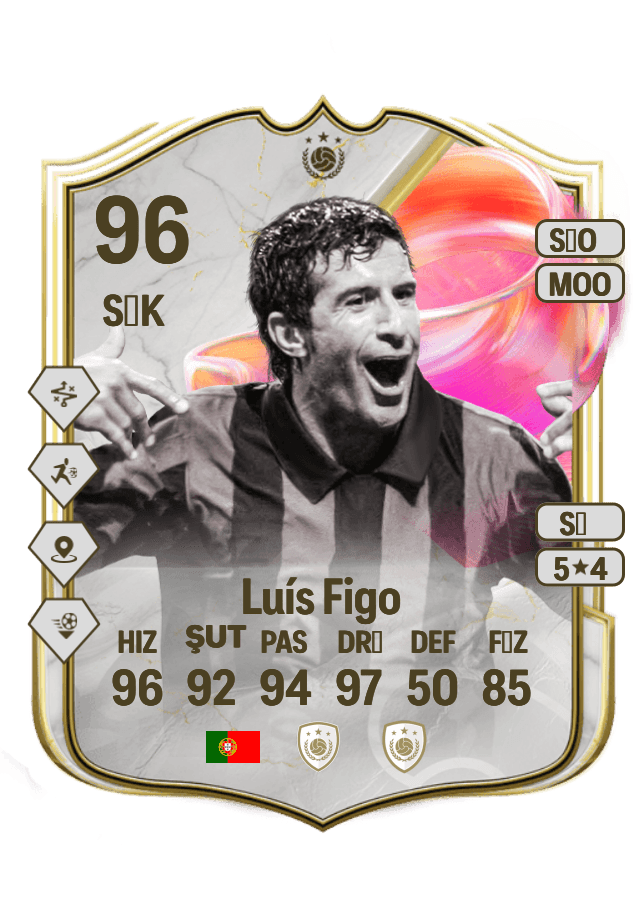 Luís Figo card
