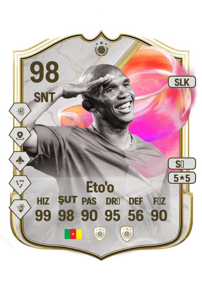 Samuel Eto'o card