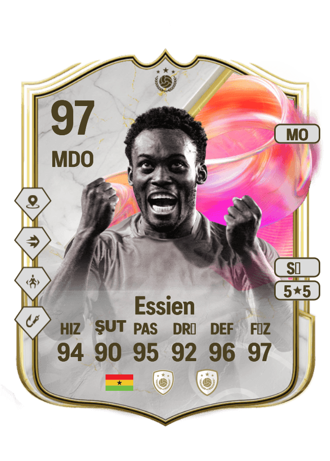 Michaël Essien card