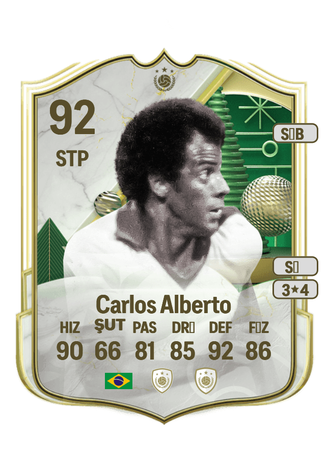 Carlos Alberto card