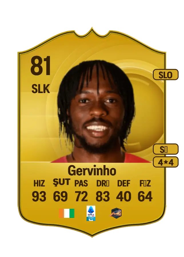 Gervinho card