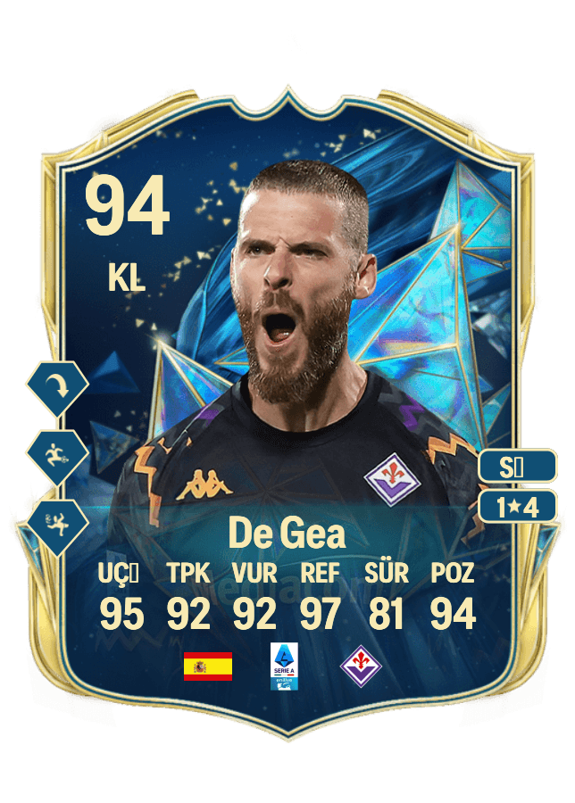 De Gea card