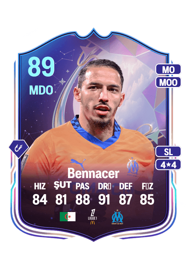 Ismaël Bennacer card