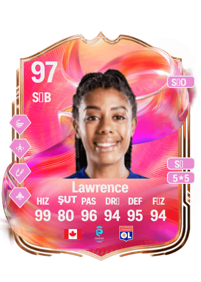Ashley Lawrence card
