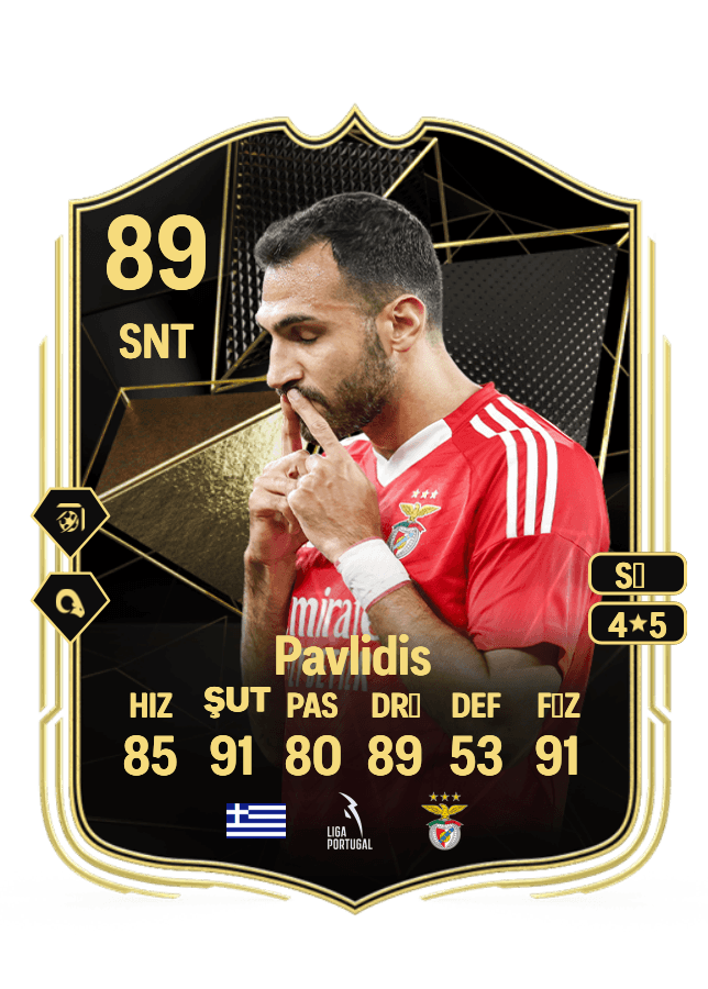 Vangelis Pavlidis card