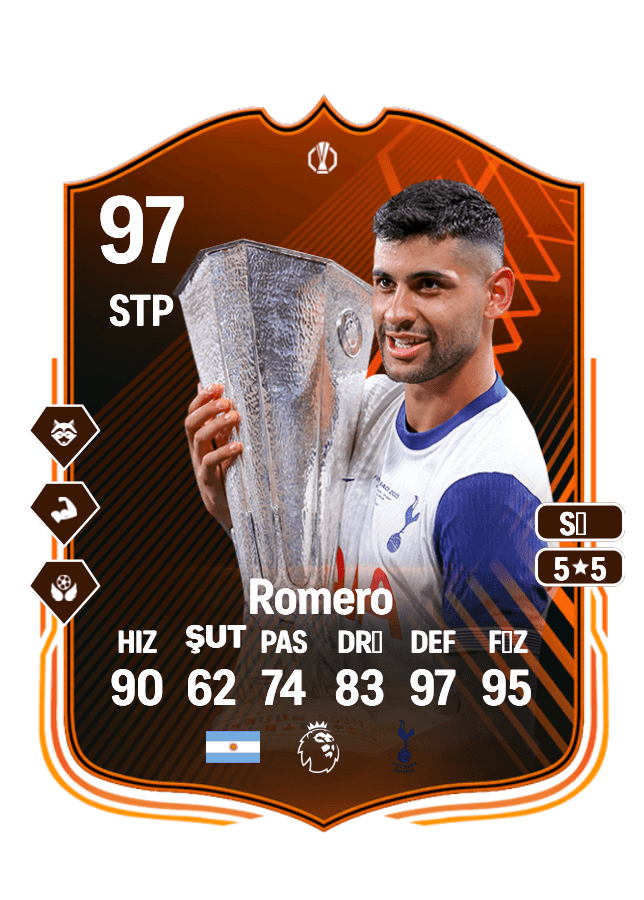 Cristian Romero card