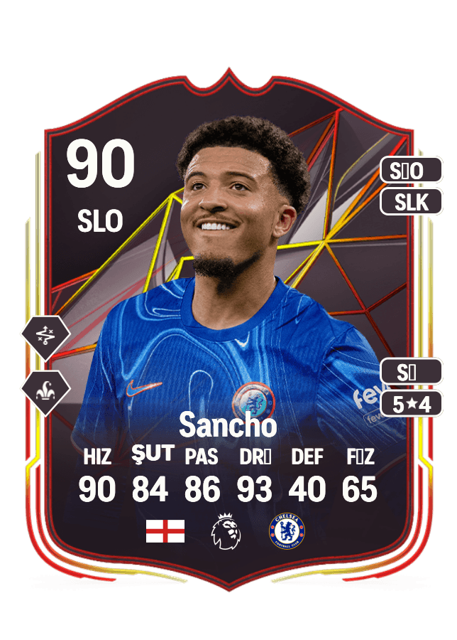 Jadon Sancho card