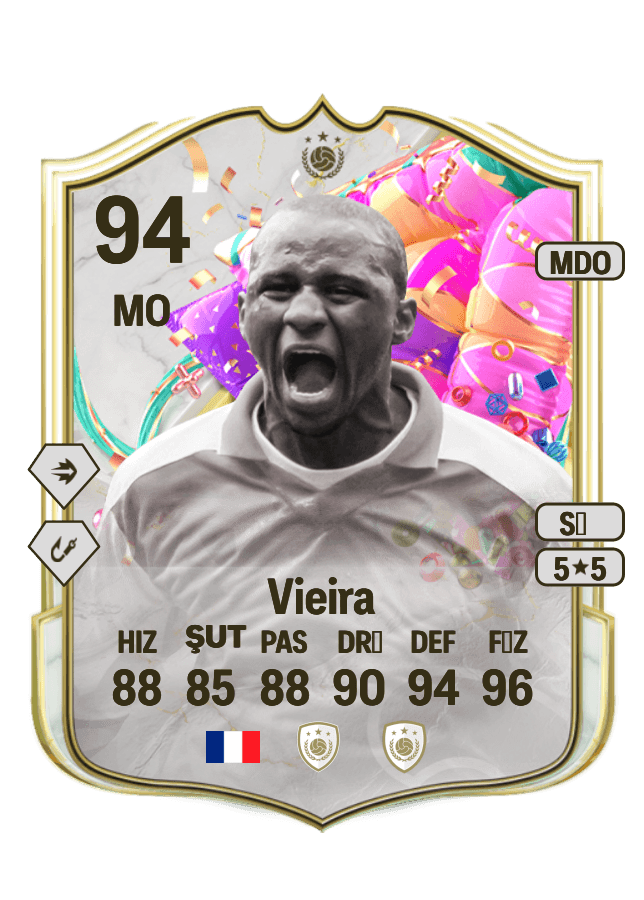 Patrick Vieira card