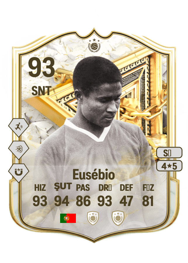 Eusébio card