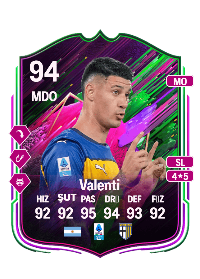 Lautaro Valenti card
