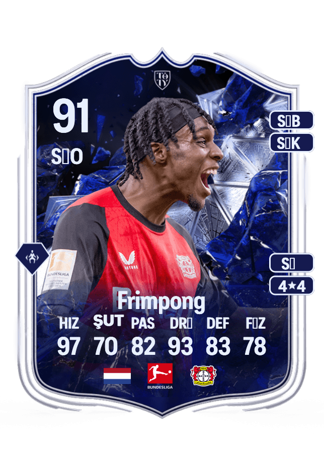 Jeremie Frimpong card