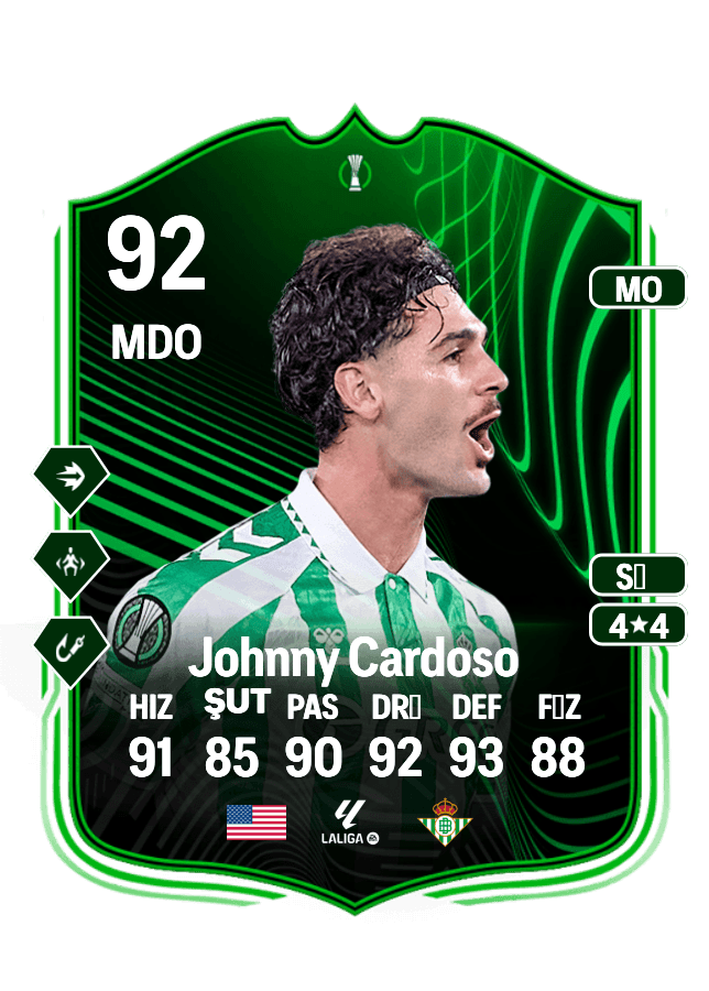 Johnny Cardoso card
