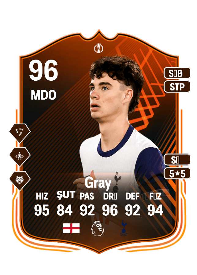 Archie Gray card