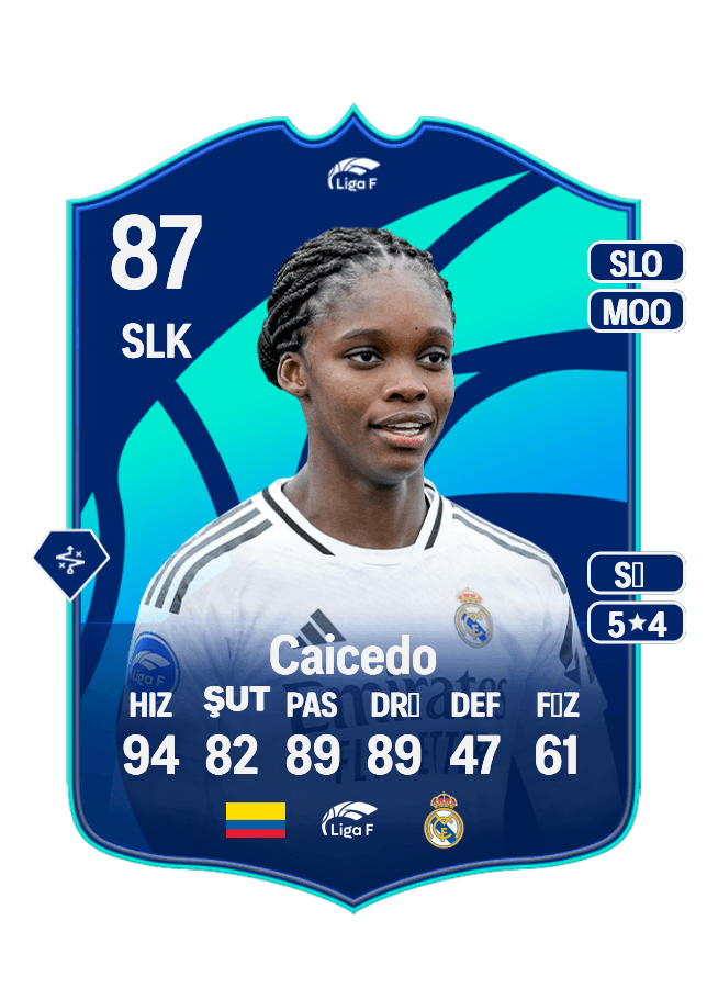 Linda Caicedo card