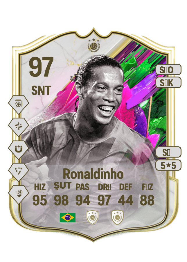 Ronaldinho card