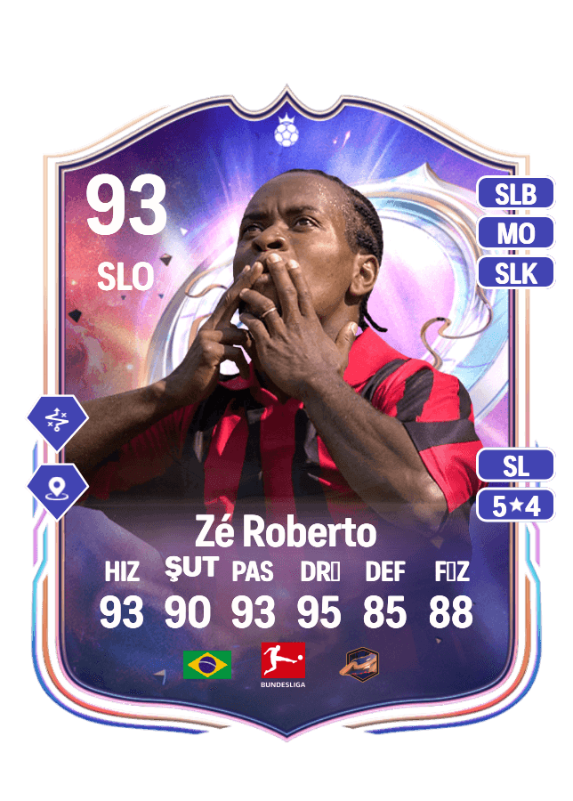 Zé Roberto card