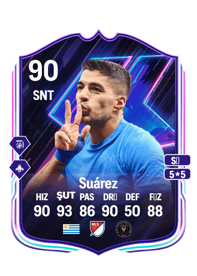 Luis Suárez card