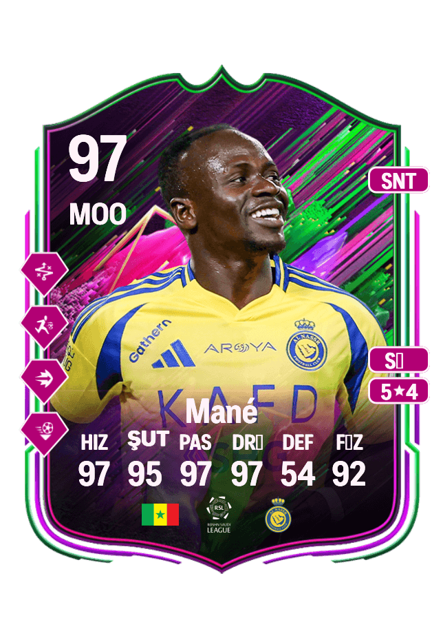 Sadio Mané card