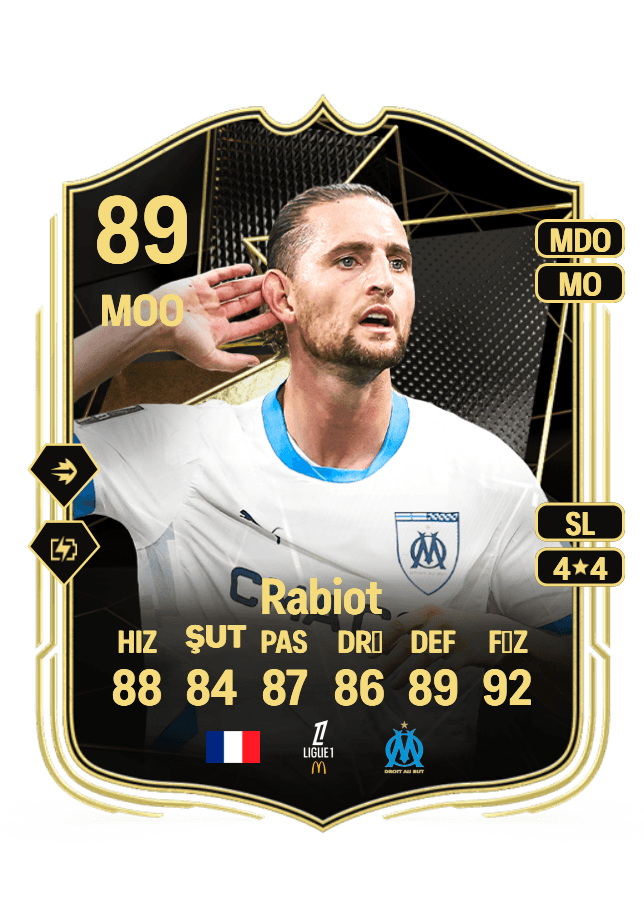 Adrien Rabiot card