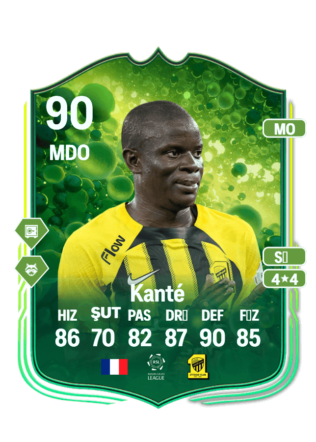 N'Golo Kanté card