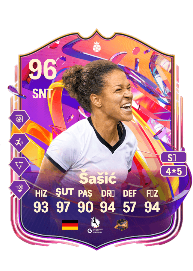 Celia Šašić card