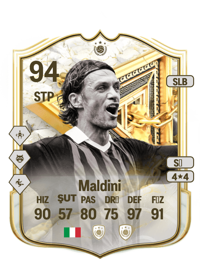 Paolo Maldini card