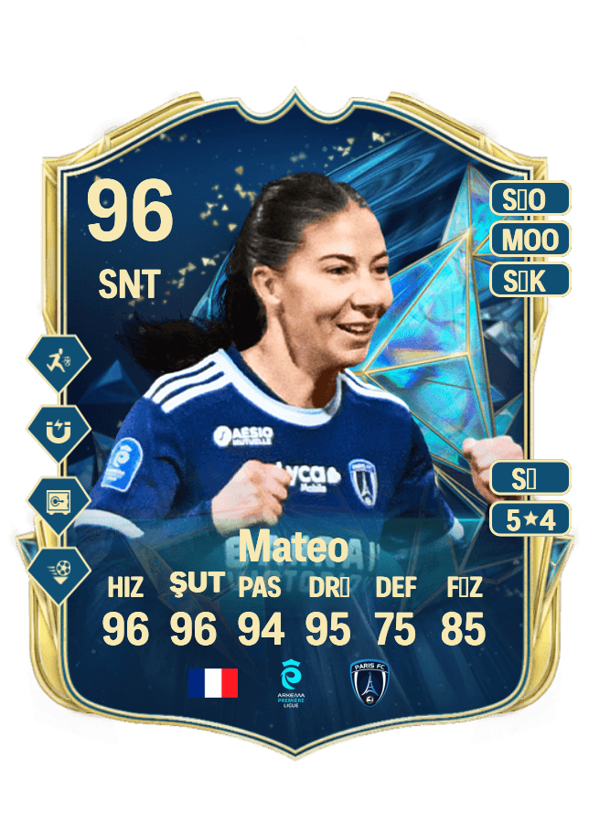 Clara Mateo card