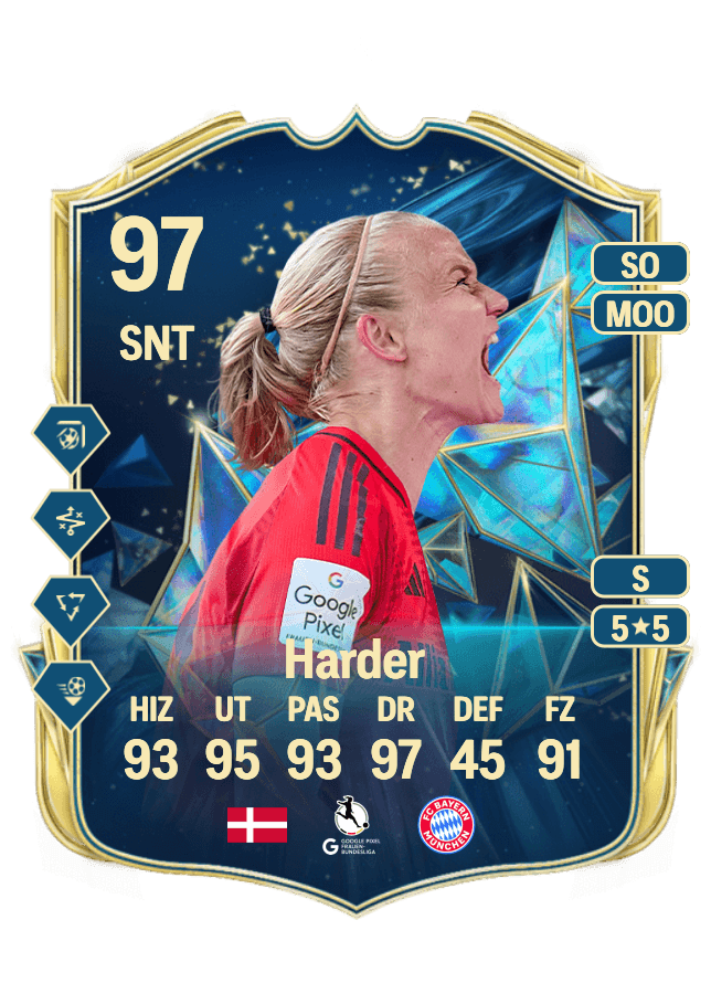 Pernille Harder card