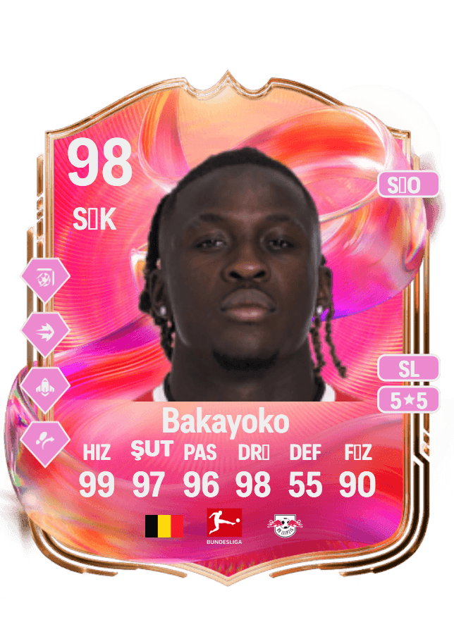 Johan Bakayoko card