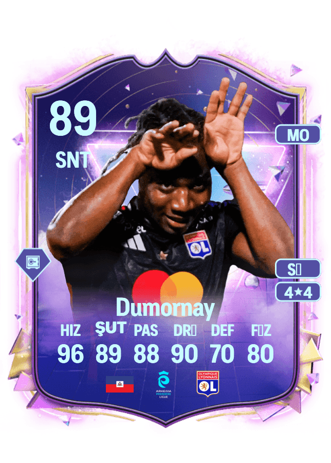 Melchie Dumornay card