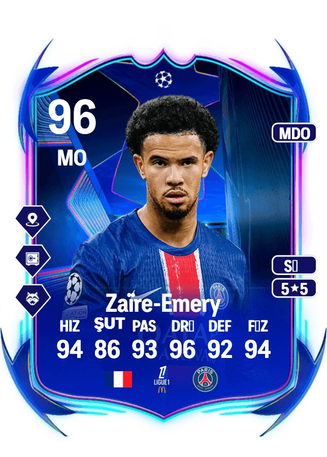 Warren Zaïre-Emery card