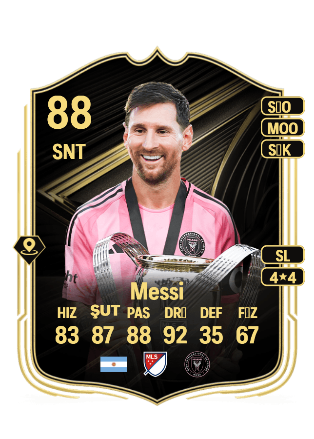 Lionel Messi card