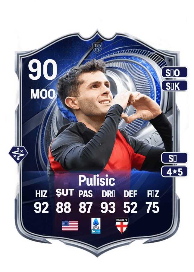 Christian Pulisic card