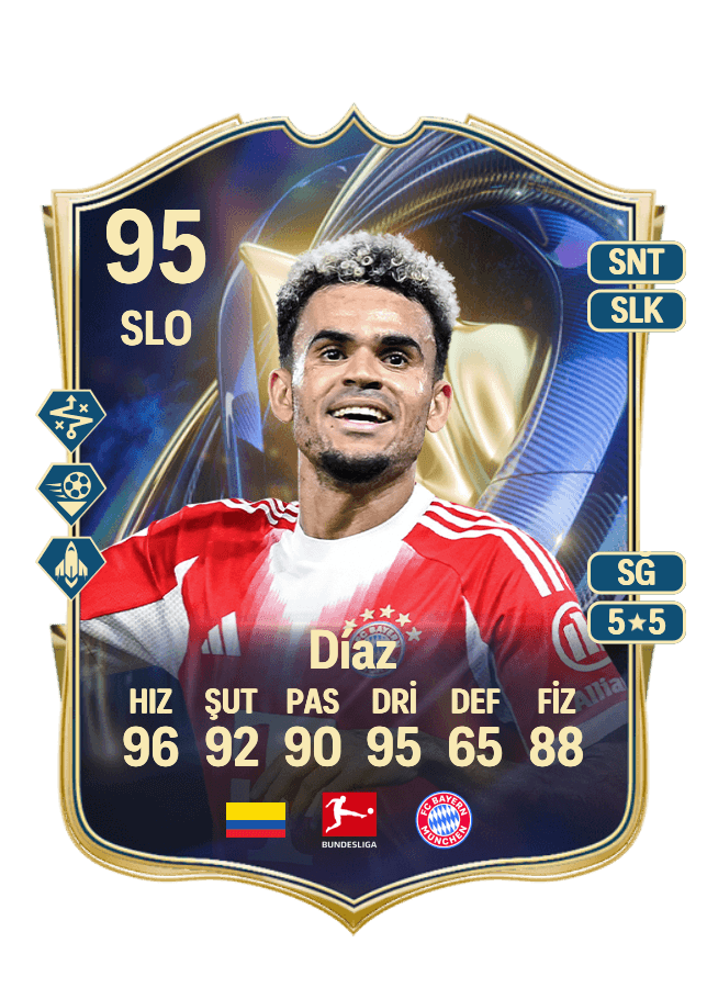 Luis Díaz card